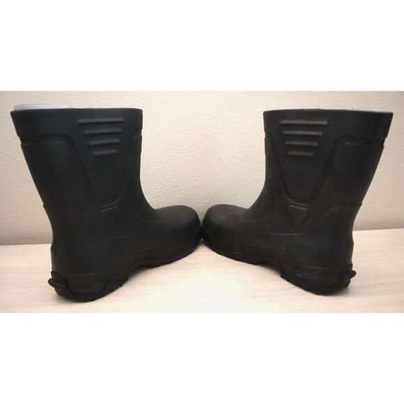 Shoes for Crews x Ace Men's 9D Women's 11D Black Bullfrog Pro II Soft Toe Boots - Picture 9 of 16